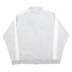 PUMA Mens Grey & White Cotton Zip Jacket 2XL Classic Athletic Comfortable