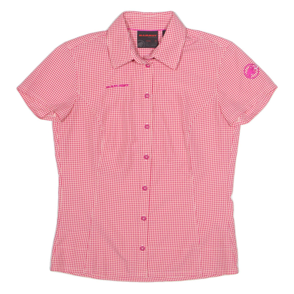 MAMMUT Utility Womens Shirt Pink Check XS