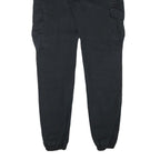 URBAN CLASSIC Mens Cotton Blend Black Slim Cargo Trousers W29 L30 Zip Pockets