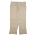 DICKIES 874 Workwear Mens Trousers Beige Regular Straight W38 L30