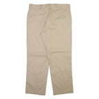 DICKIES 874 Workwear Mens Trousers Beige Regular Straight W38 L30