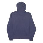 ABERCROMBIE & FITCH Mens Navy Blue Zip Hoodie XL Cotton Blend Casual Sweatshirt