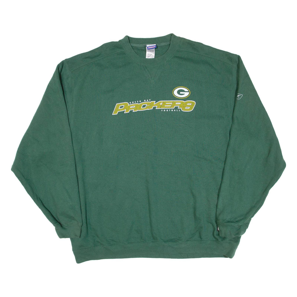 NFL Packers Green Bay Football Mens Sweatshirt Green USA XL