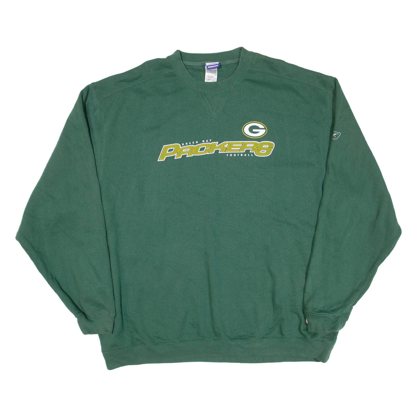 NFL Packers Green Bay Football Mens Sweatshirt Green USA XL