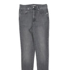 LEVI'S Womens Slim Grey Denim Skinny Jeans W28 L32 Stretch Comfortable Fit