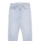 LEVI'S Wedgie Big E Womens Jeans Blue Regular Straight Denim Light W28 L28