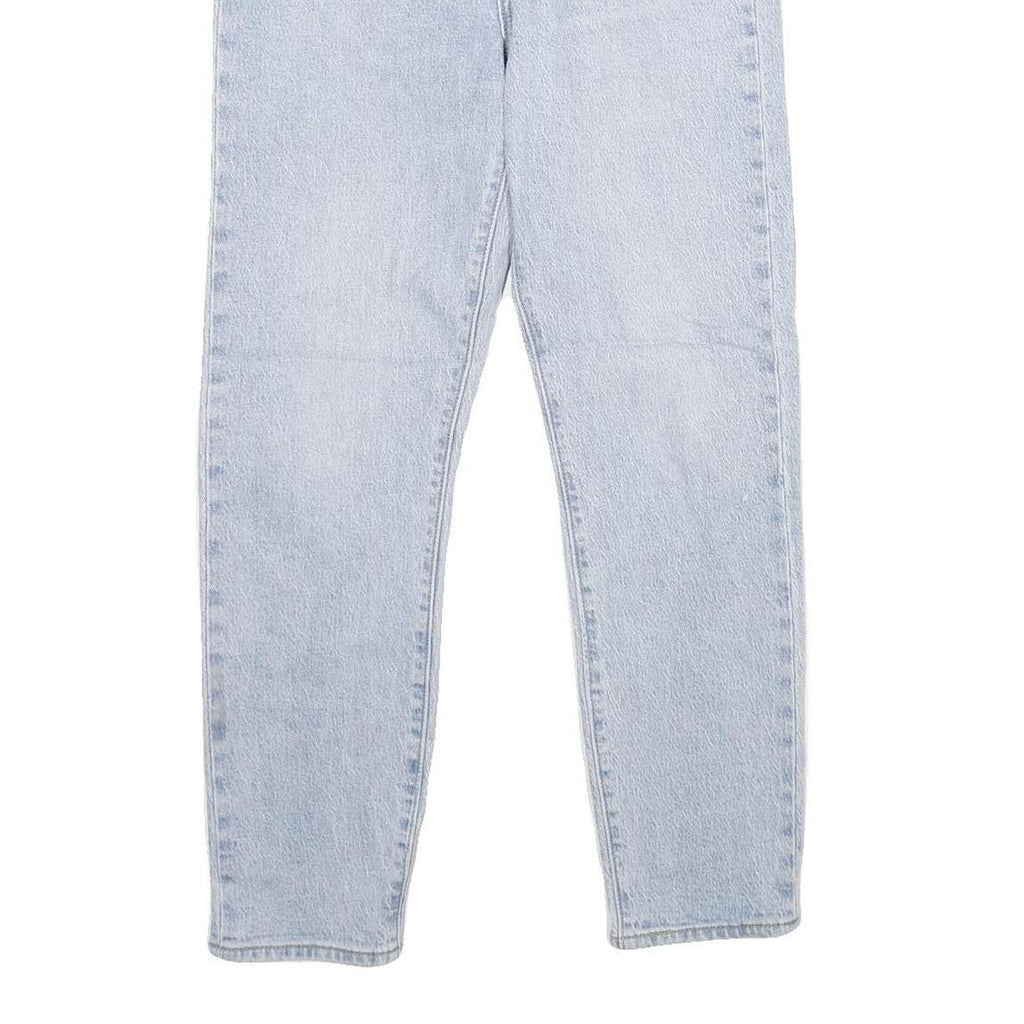 LEVI'S Wedgie Big E Womens Jeans Blue Regular Straight Denim Light W28 L28