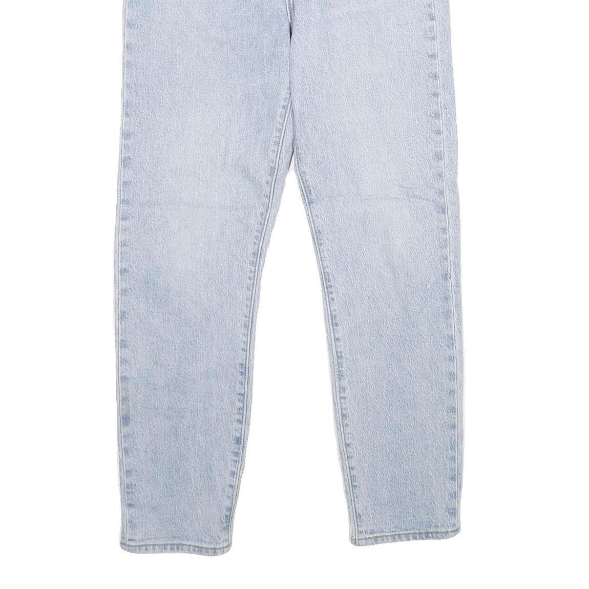 LEVI'S Wedgie Big E Womens Jeans Blue Regular Straight Denim Light W28 L28