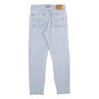 LEVI'S Wedgie Big E Womens Jeans Blue Regular Straight Denim Light W28 L28