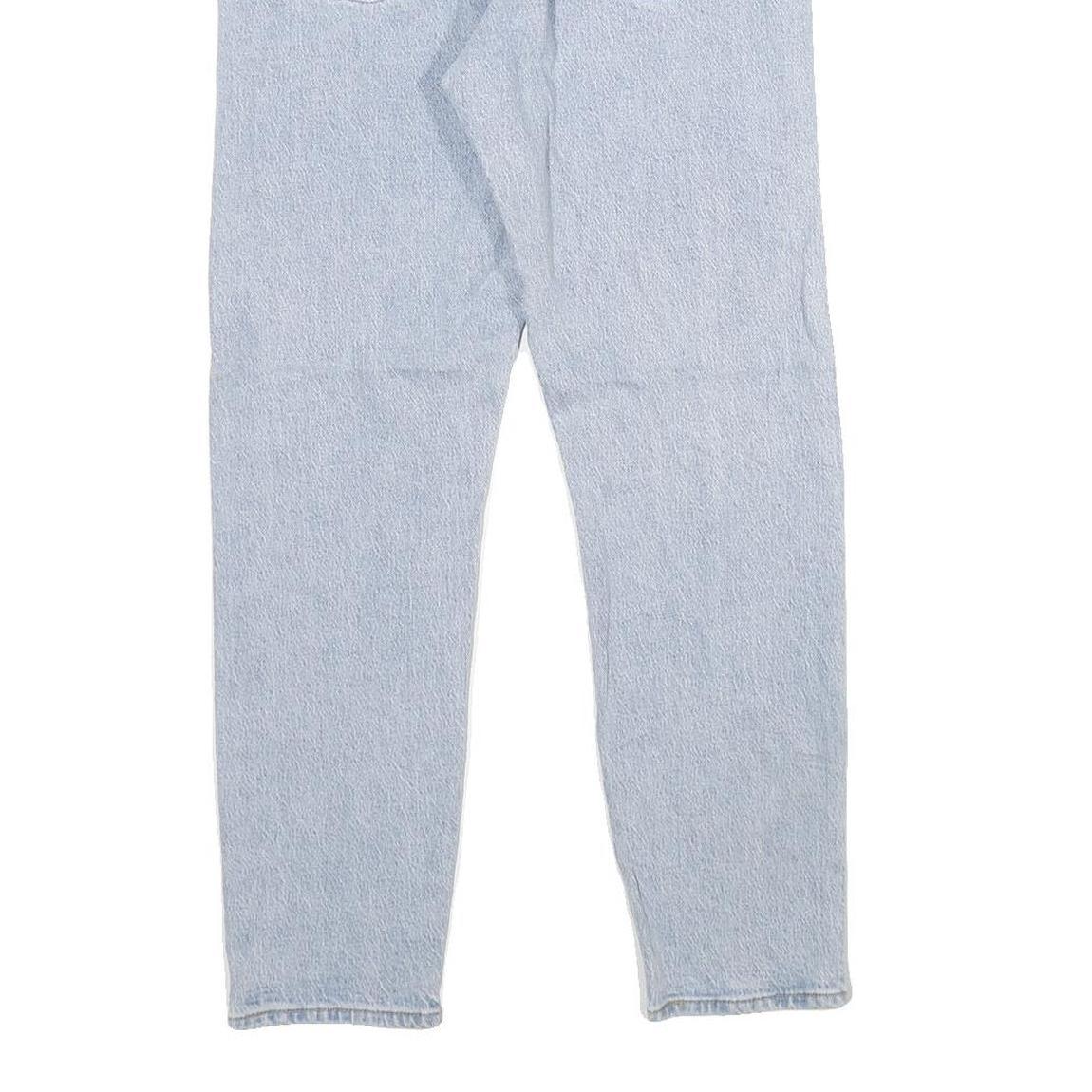 LEVI'S Wedgie Big E Womens Jeans Blue Regular Straight Denim Light W28 L28