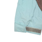 COLUMBIA Womens Brown & Blue Zip Jacket S Nylon Sport Outdoor Lightweight