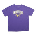 THE VICTORY Mens Purple San Francisco State Graphic T-Shirt XL Short Sleeve Crew