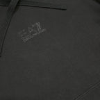 EA7 EMPORIO ARMANI Mens Black Hoodie M Cotton Blend Pull Over Stylish