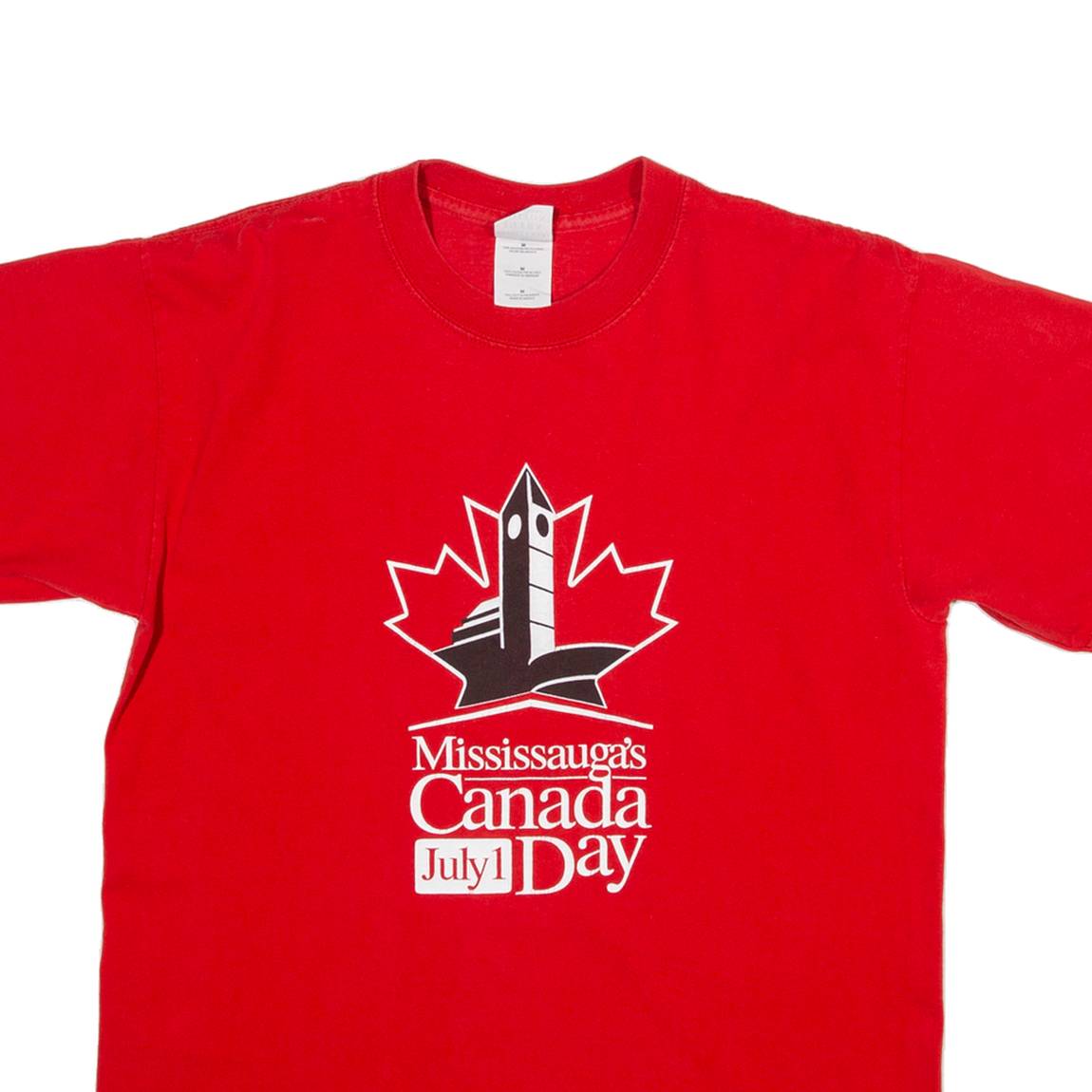 GILDAN Womens T-Shirt Red M