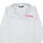 THE NORTH FACE Womens White Zip Jacket S Polyester Blend Plain Outdoor
