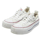 CONVERSE Chuck Taylor Womens Low Top Trainers Canvas White UK 5.5 Classic