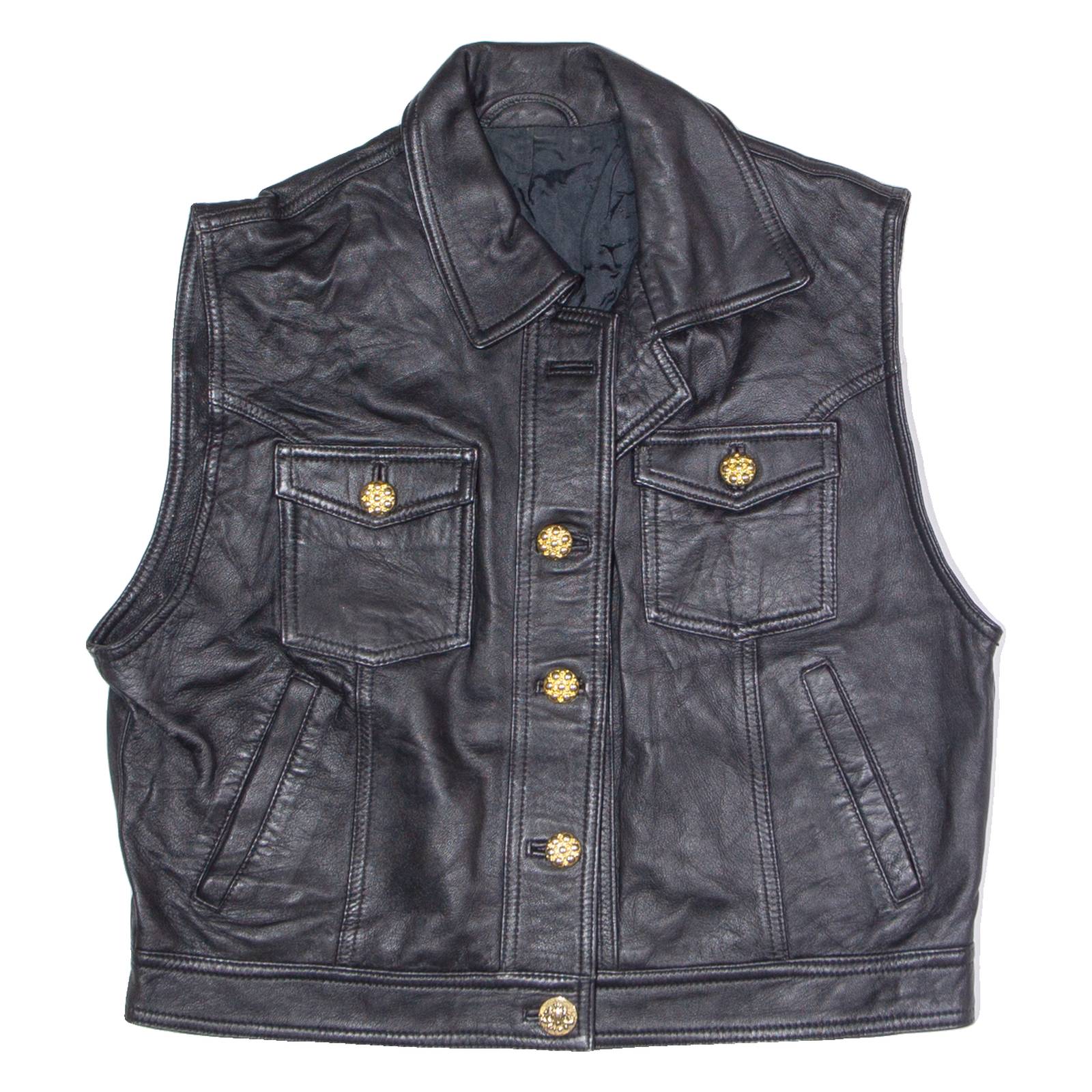 KEIJZERS Womens Gilet Black M