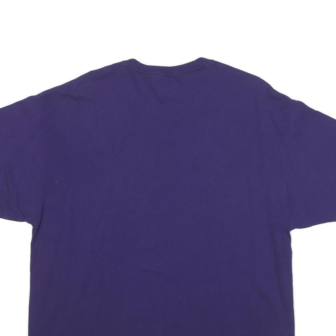 CHAMPION Mens Blue Portland Graphic T-Shirt XL Short Sleeve Crew Neck Cotton