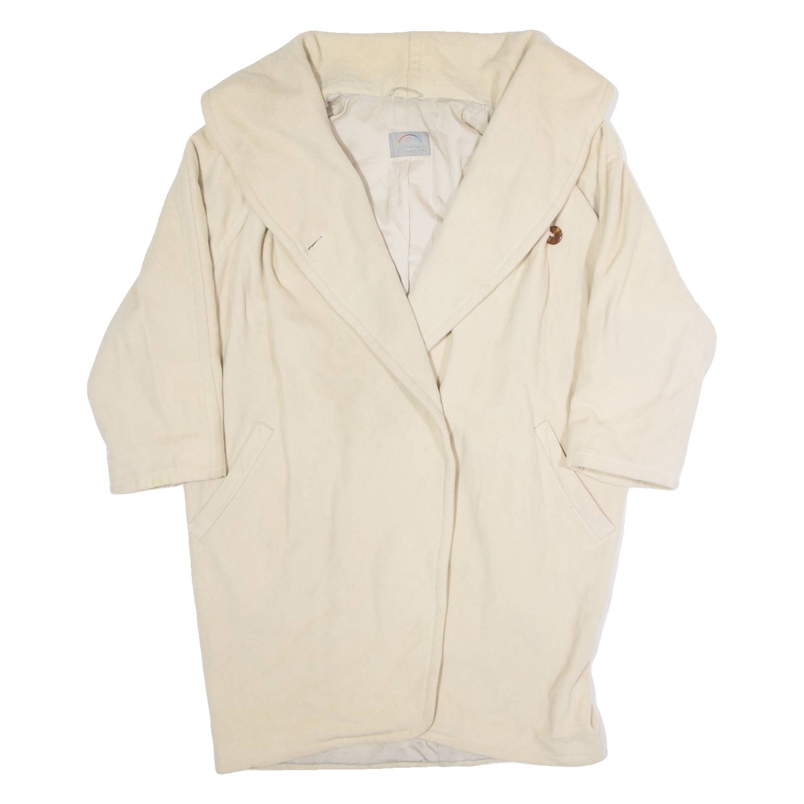 BOGNER Womens Overcoat Coat Beige L