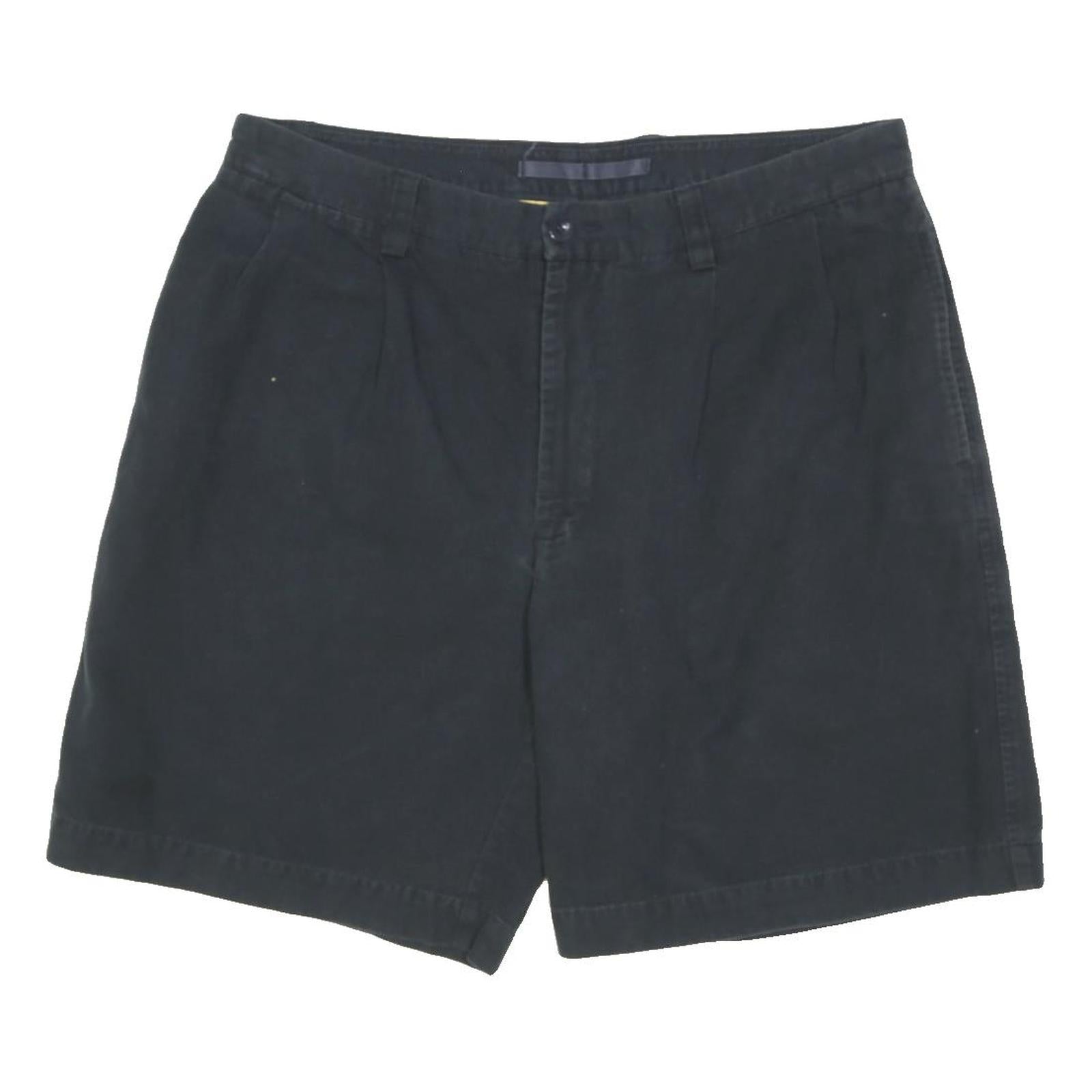 NAUTICA Mens Shorts Black Casual Plain L W36 Comfortable Stylish
