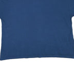 LACOSTE Womens Blue Cotton Blend Short Sleeve Basic Polo Shirt XL Casual