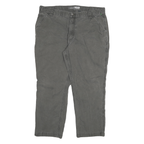 CARHARTT Mens Jeans Grey Relaxed Fit Straight Denim W42 L26 Workwear Casual