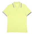 DIADORA Mens Yellow Polo Shirt S Cotton Short Sleeve Basic Sport Casual
