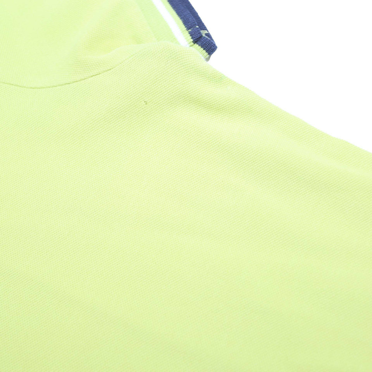 DIADORA Mens Yellow Polo Shirt S Cotton Short Sleeve Basic Sport Casual