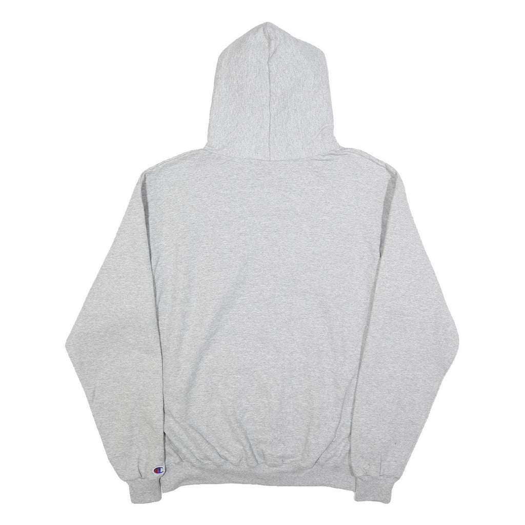 CHAMPION Mens Grey WSU Cougars Pullover Hoodie L Cotton Blend Comfort