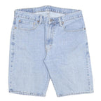 LEVI'S Mens Shorts Blue Denim Casual M W34 Classic Cotton Summer