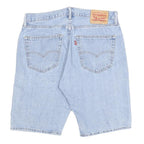 LEVI'S Mens Shorts Blue Denim Casual M W34 Classic Cotton Summer