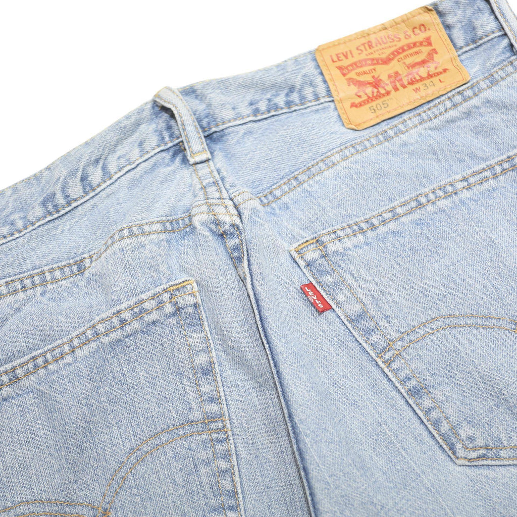 LEVI'S Mens Shorts Blue Denim Casual M W34 Classic Cotton Summer