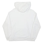 LEVI'S Womens White Cotton Hoodie S Classic Logo Pullover Sweatshirt
