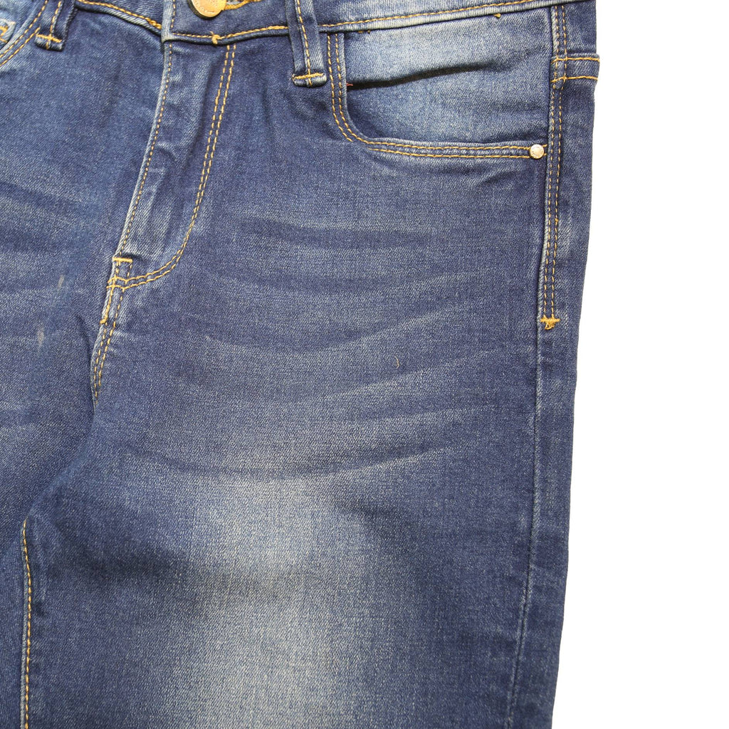 DIESEL Womens Jeans Blue Slim Skinny Denim Light W24 L30 Womens Zip Cotton Blend