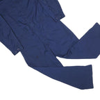 Mens Navy Blue Cotton Blend Dungarees L W40 L27 Workwear Utility