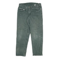 LEVI'S Mens Jeans Green Regular Straight Denim Medium W30 L27 Classic Cotton