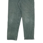 LEVI'S Mens Jeans Green Regular Straight Denim Medium W30 L27 Classic Cotton