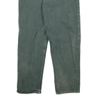 LEVI'S Mens Jeans Green Regular Straight Denim Medium W30 L27 Classic Cotton