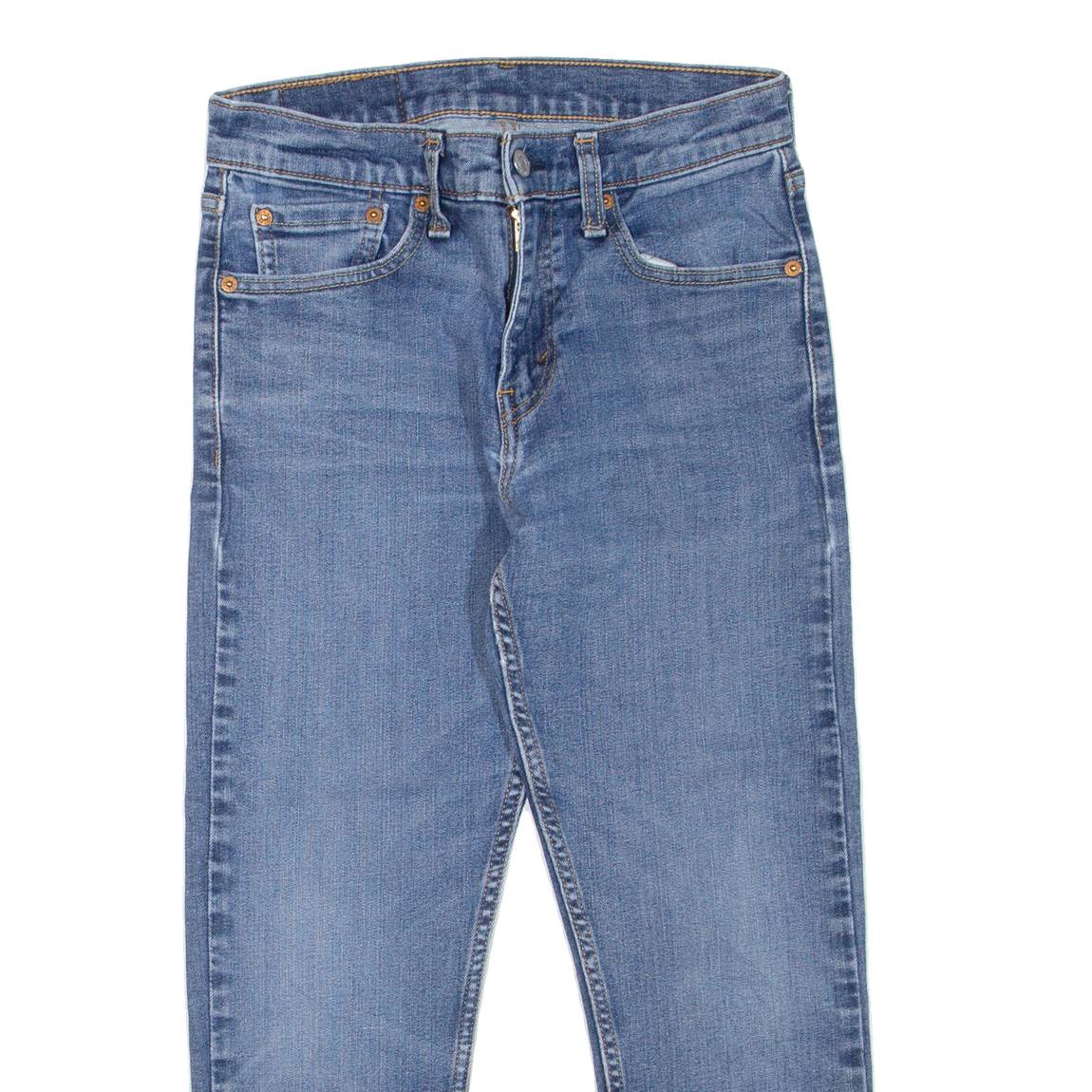 LEVI'S 512 Jeans Mens Blue Slim Tapered W28 L24