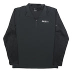 NIKE Mens Black Kaiser Permanente 1/4 Zip M Sweatshirt Sports Activewear