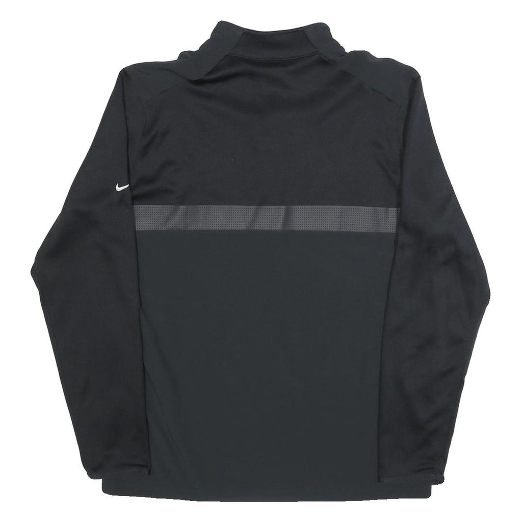 NIKE Mens Black Kaiser Permanente 1/4 Zip M Sweatshirt Sports Activewear