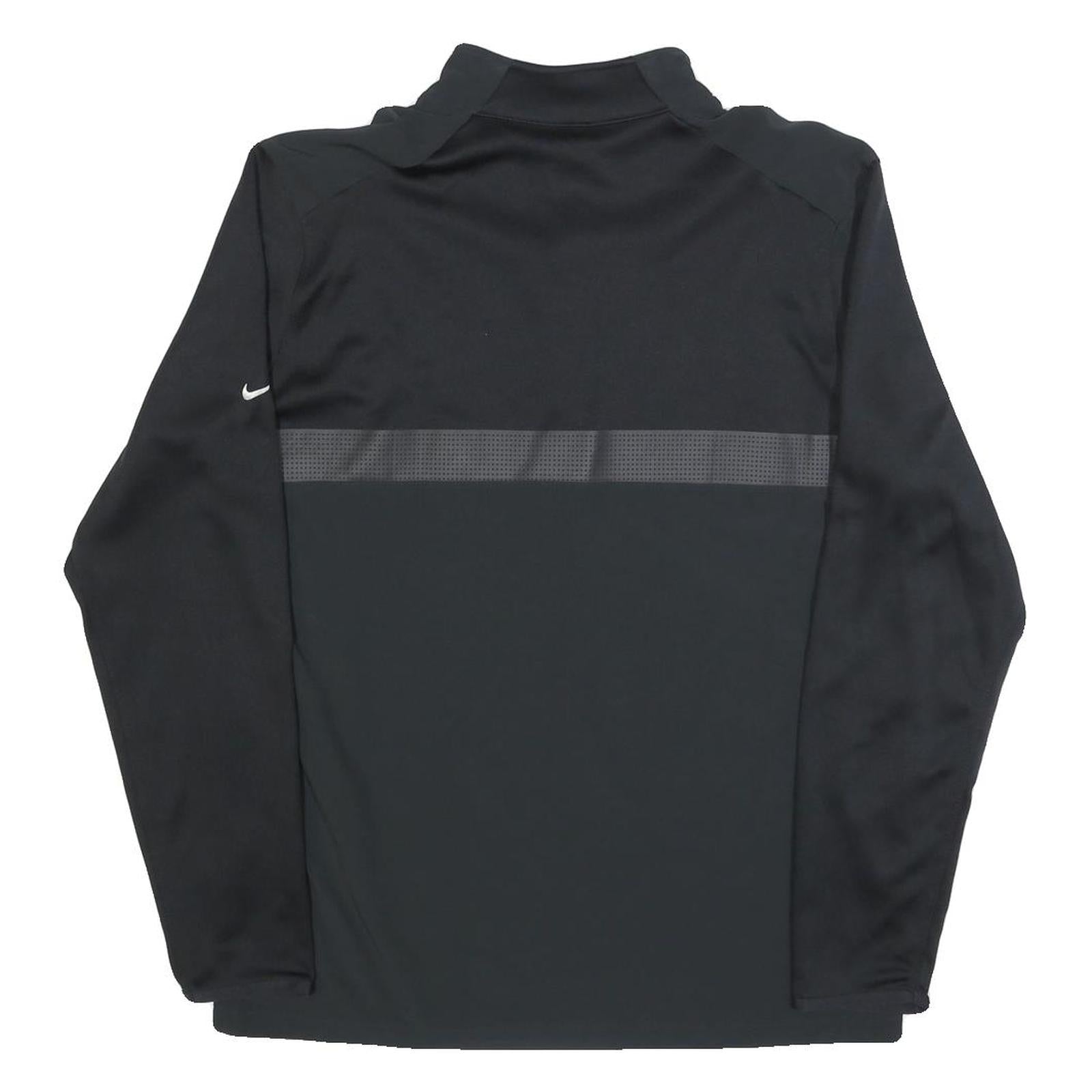 NIKE Mens Black Kaiser Permanente 1/4 Zip M Sweatshirt Sports Activewear