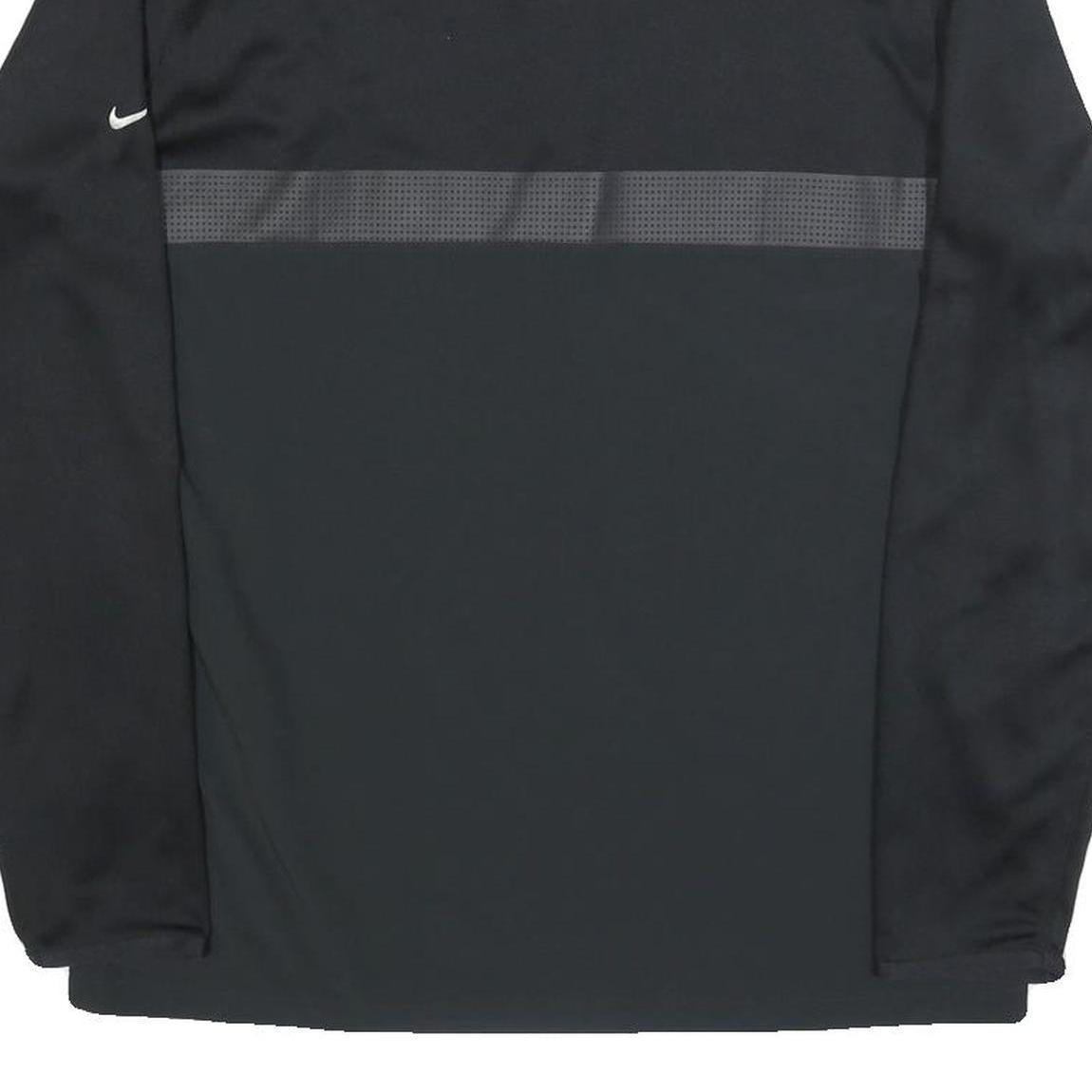 NIKE Mens Black Kaiser Permanente 1/4 Zip M Sweatshirt Sports Activewear