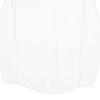 LEVI'S Womens White Button Shirt S Cotton Blend Casual Classic Fit Long Sleeve