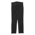LEVI'S 511 Mens Slim Black Denim Medium W32 L32 Zip Jeans Slim Fit Stylish