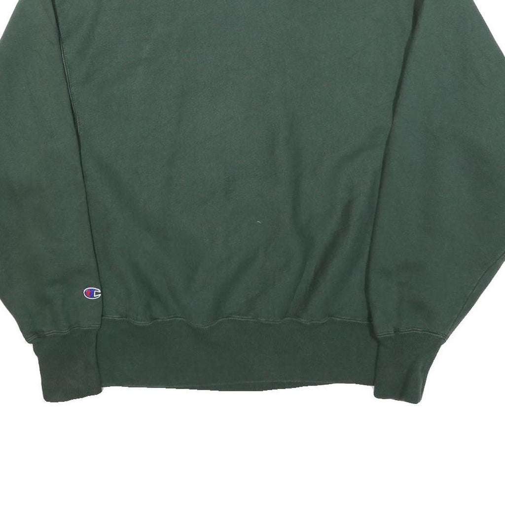 CHAMPION Mens Green Mountain Ridge Grizzlies Crew Neck L Cotton Sweatshirt
