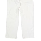 DICKIES Mens Regular Fit White Cotton Straight Leg Jeans W34 L27 Classic