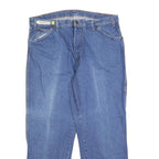 DICKIES Mens Jeans Blue Relaxed Straight Denim Medium W40 L30 Workwear