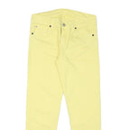 RALPH LAUREN DENIM & SUPPLY Womens Slim Yellow Cotton Blend Denim Jeans W26 L24