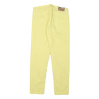 RALPH LAUREN DENIM & SUPPLY Womens Slim Yellow Cotton Blend Denim Jeans W26 L24